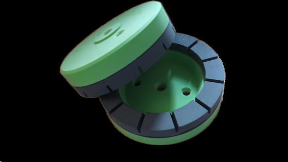 Hardness White Green Segemented Resin Cup Wheel Max Speed Lower Than 2800RPM Grinding Tool
