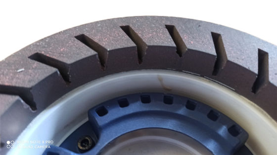 White Brown Hardness Grinding Wheel Resin Cup Wheel for Double Edge Beveling Machine