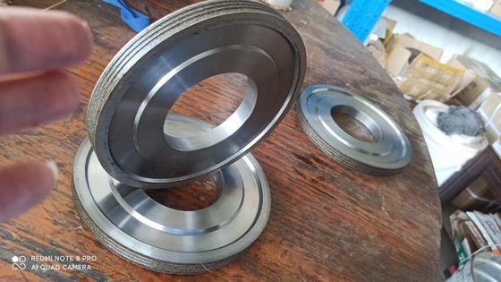 240 Grit Hardening Diamond Wheel with 4mm*2 Working Layer Size and Round Edge