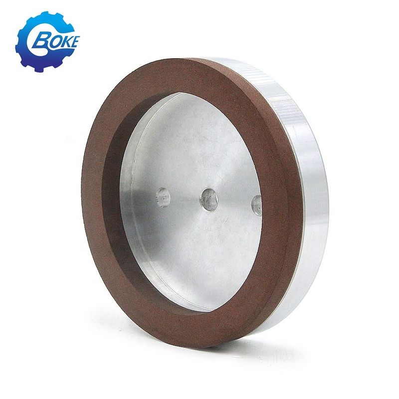 150mm Red Grinding Diamond Resin Bond Wheel For Glass Edger For Bavelloni