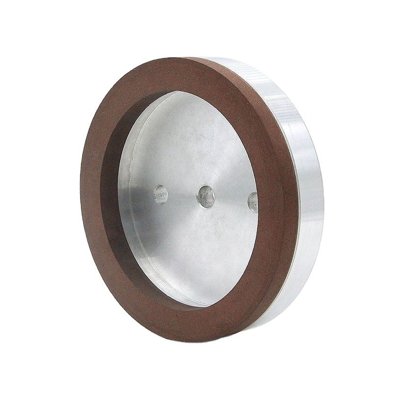 Factory customized red bond resin cup glass grinding wheel for glass processing machine