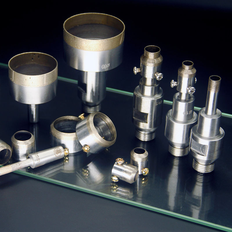 original and 100% new glass diamond drill bit with countersink factory price custom made