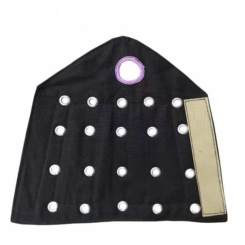 PBLOG Multi Size Thick Canvas and Stainless Steel Rings Wrist Guard with magic stick Anti-cut for Glass Processing
