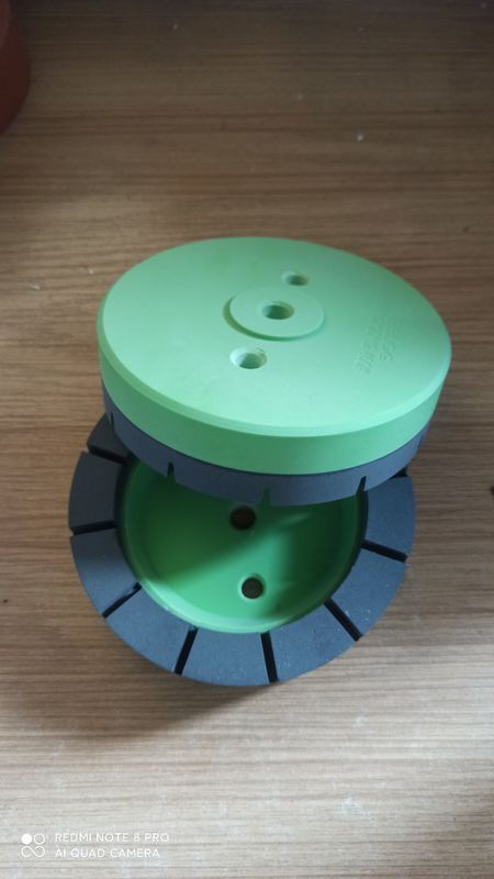 120# - 240# Hardness Resin Grinding Wheel Thin Glass Grinding Wheel For Double Edge Machine