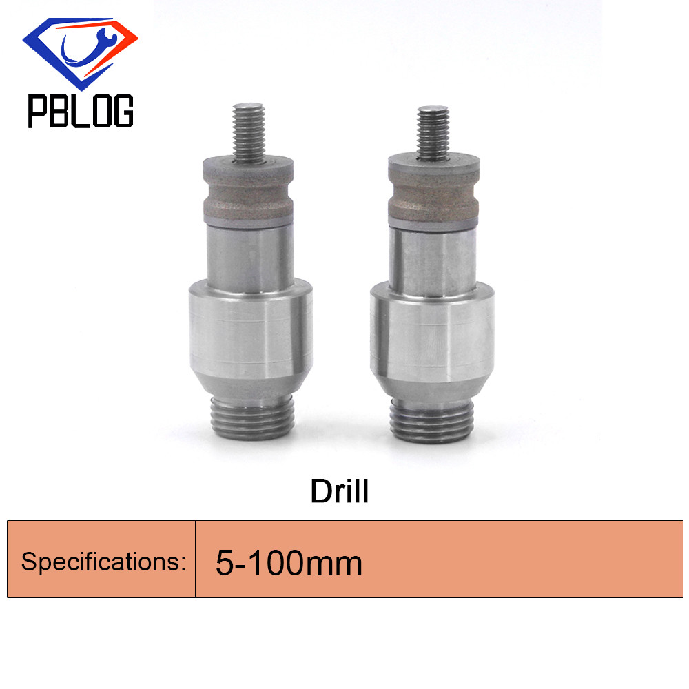 Sintering Glass Drill Bits Replaceable Small Diamond Drill Bits Plating